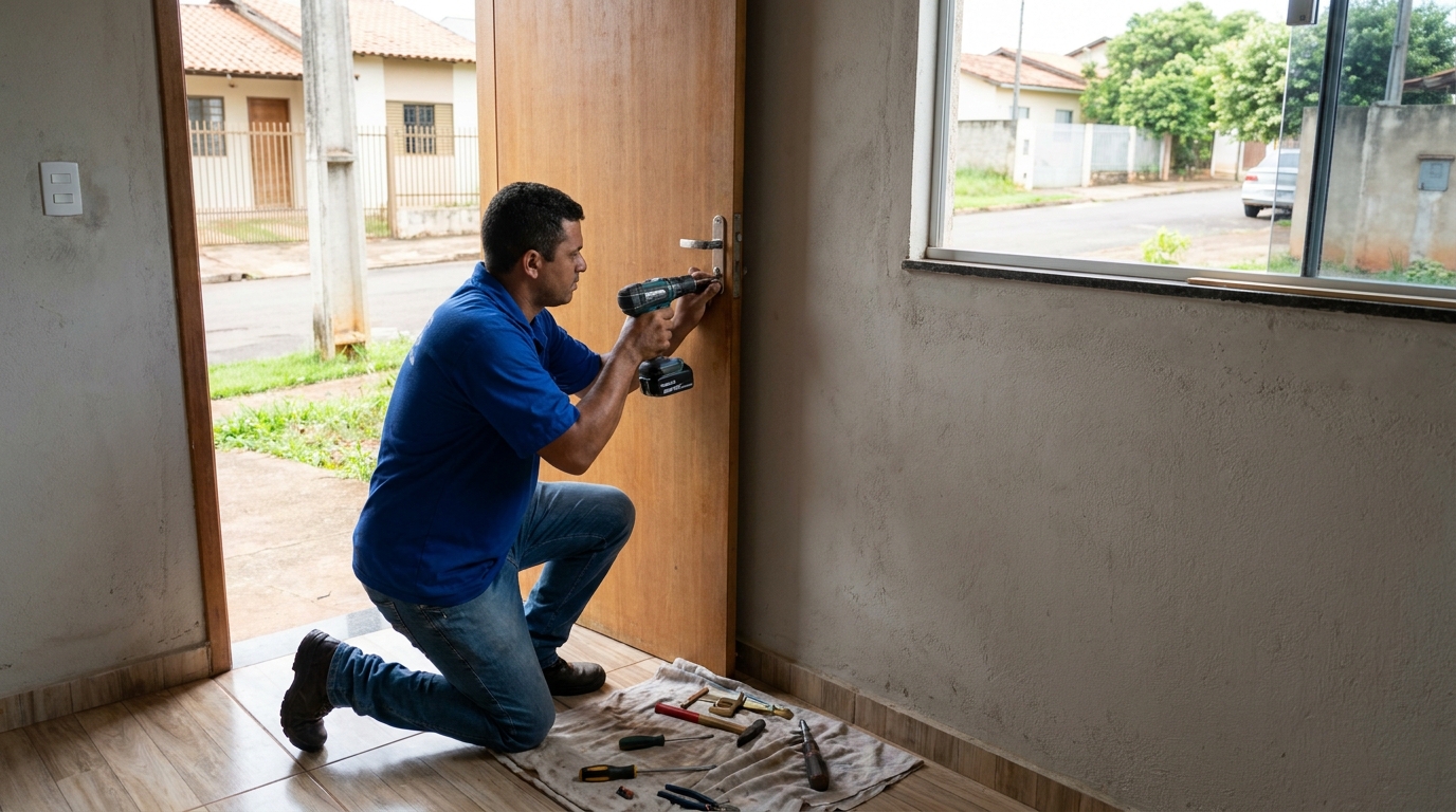 Instalação de Fechadura Residencial profissional em Natal‑RN